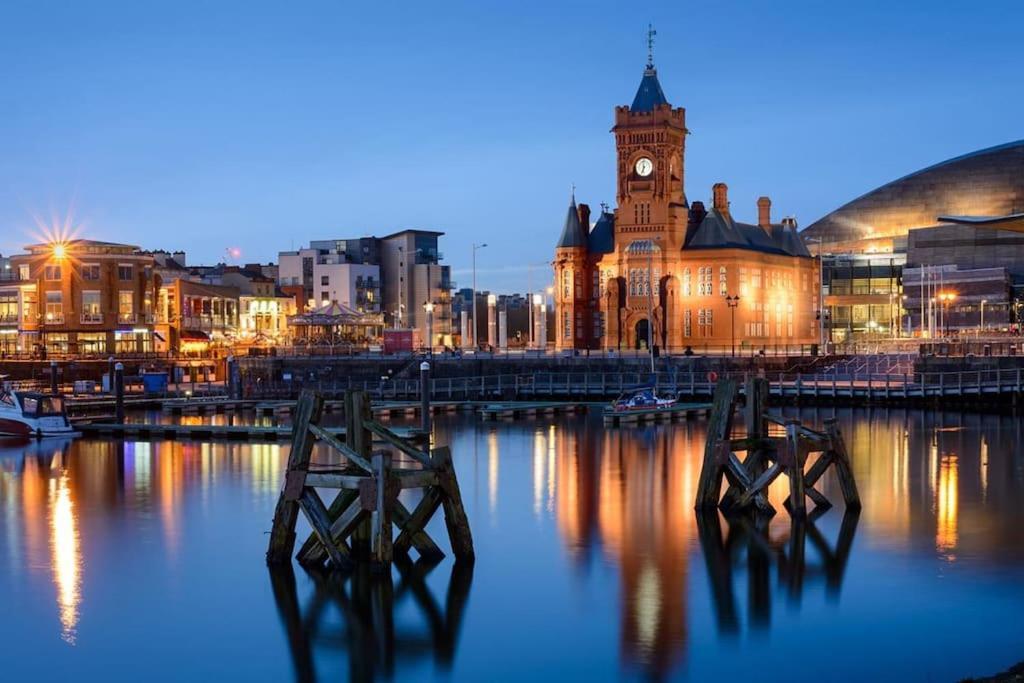 Ferienwohnung 3 Bed Flat Near To Cardiff And Cardiff Bay Exterior foto